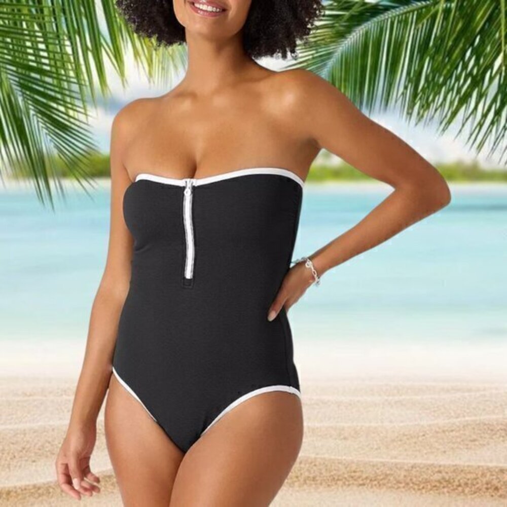 Tommy Bahama One Piece Swimsuit Size 8